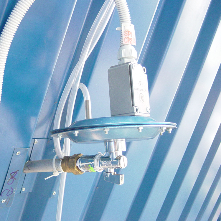 Czujnik poziomu pyłu typ CP-2